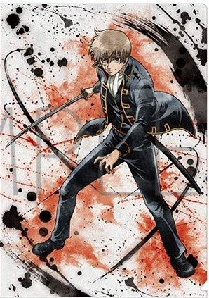Amazon.co.jp: 銀魂 クリアファイル 沖田 (真選組動乱篇振り返り) : ホビー