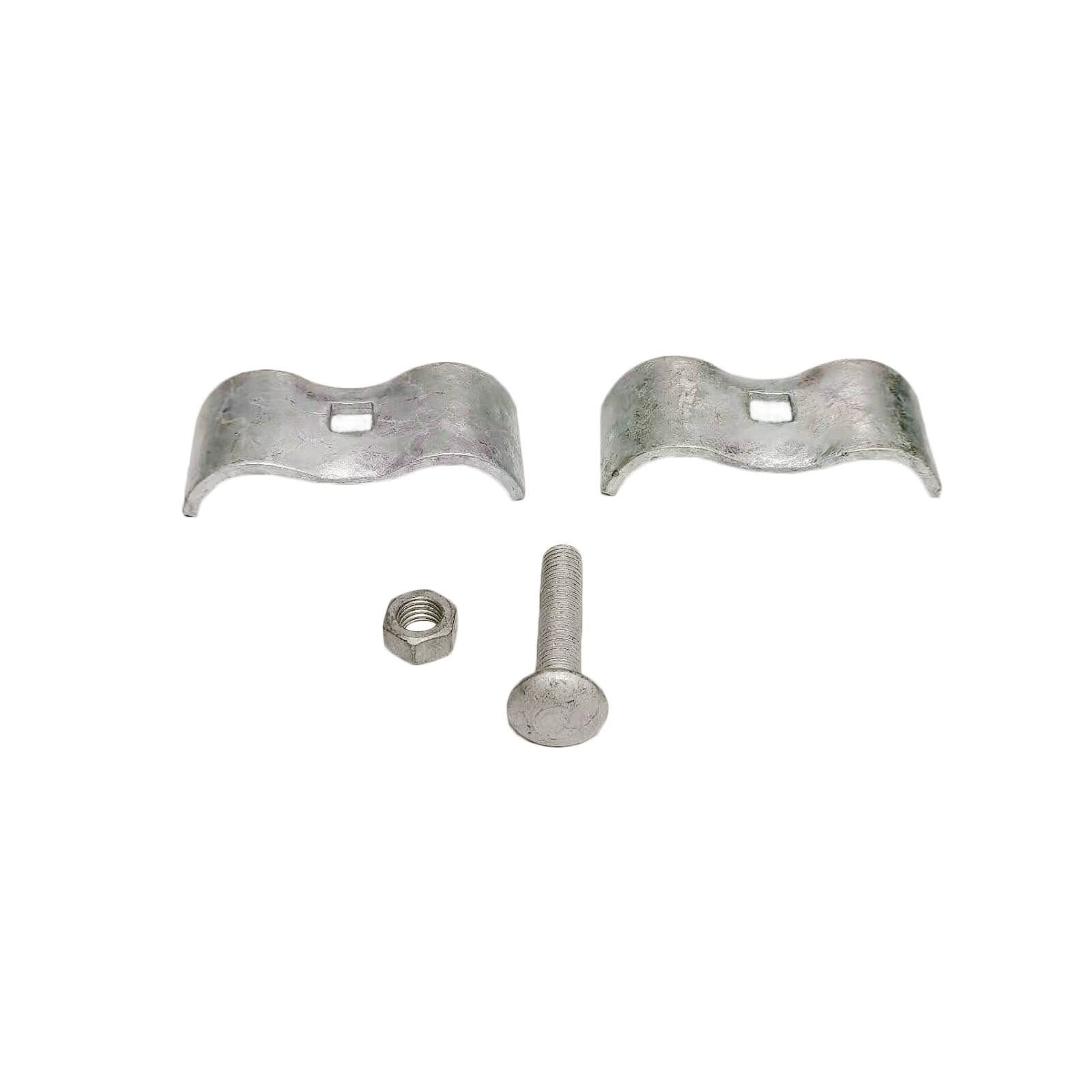 Lot De 8 Colliers De Serrage En T Pour Clôture En Maillon De