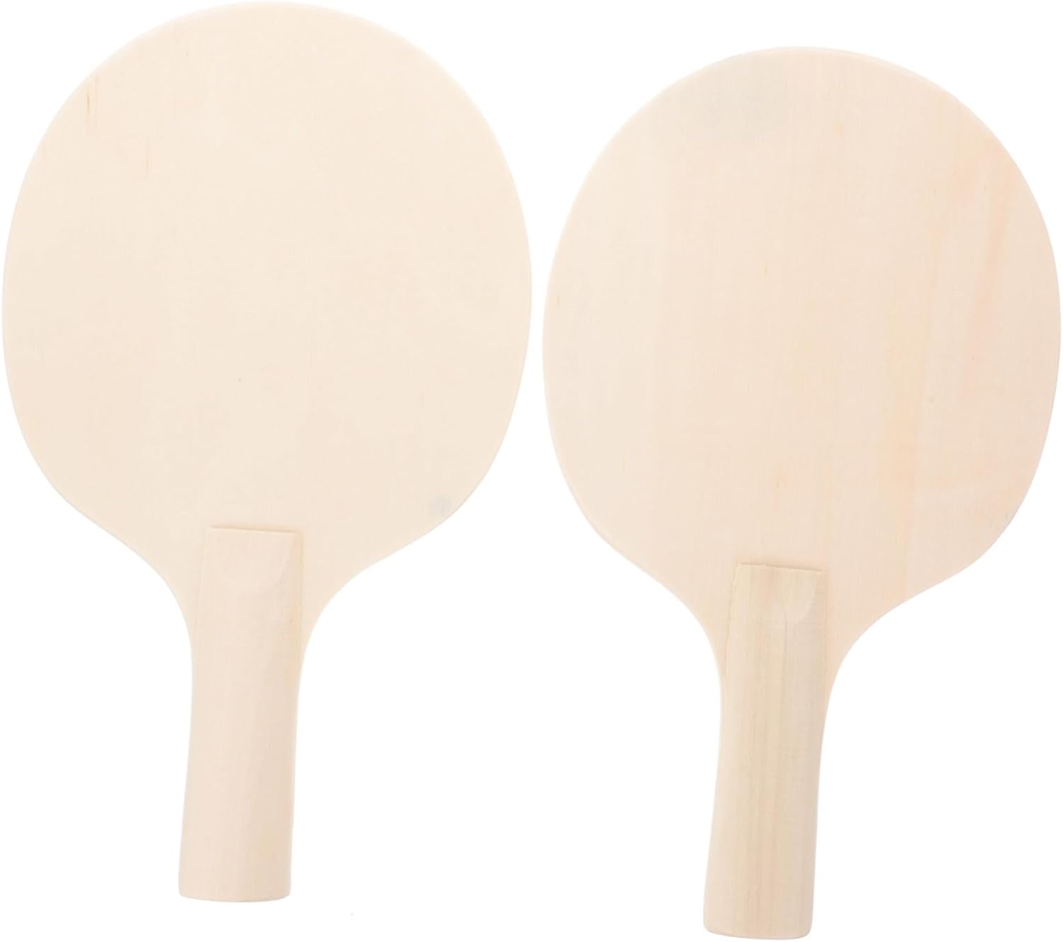 VICASKY Outdoor Sports Table Tennis Training Paddle Unfinished Table Tennis Outdoor Table Tennis Game Prop