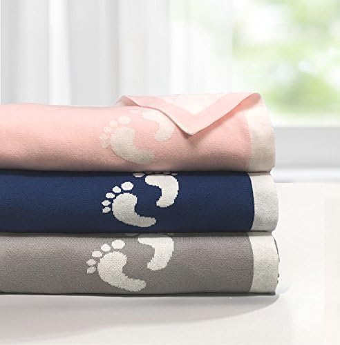 Miniatura 2 de Vogue - Manta de bebé 100% algodón de 30 x 40 pulgadas (azul francés) para primavera y verano 2021