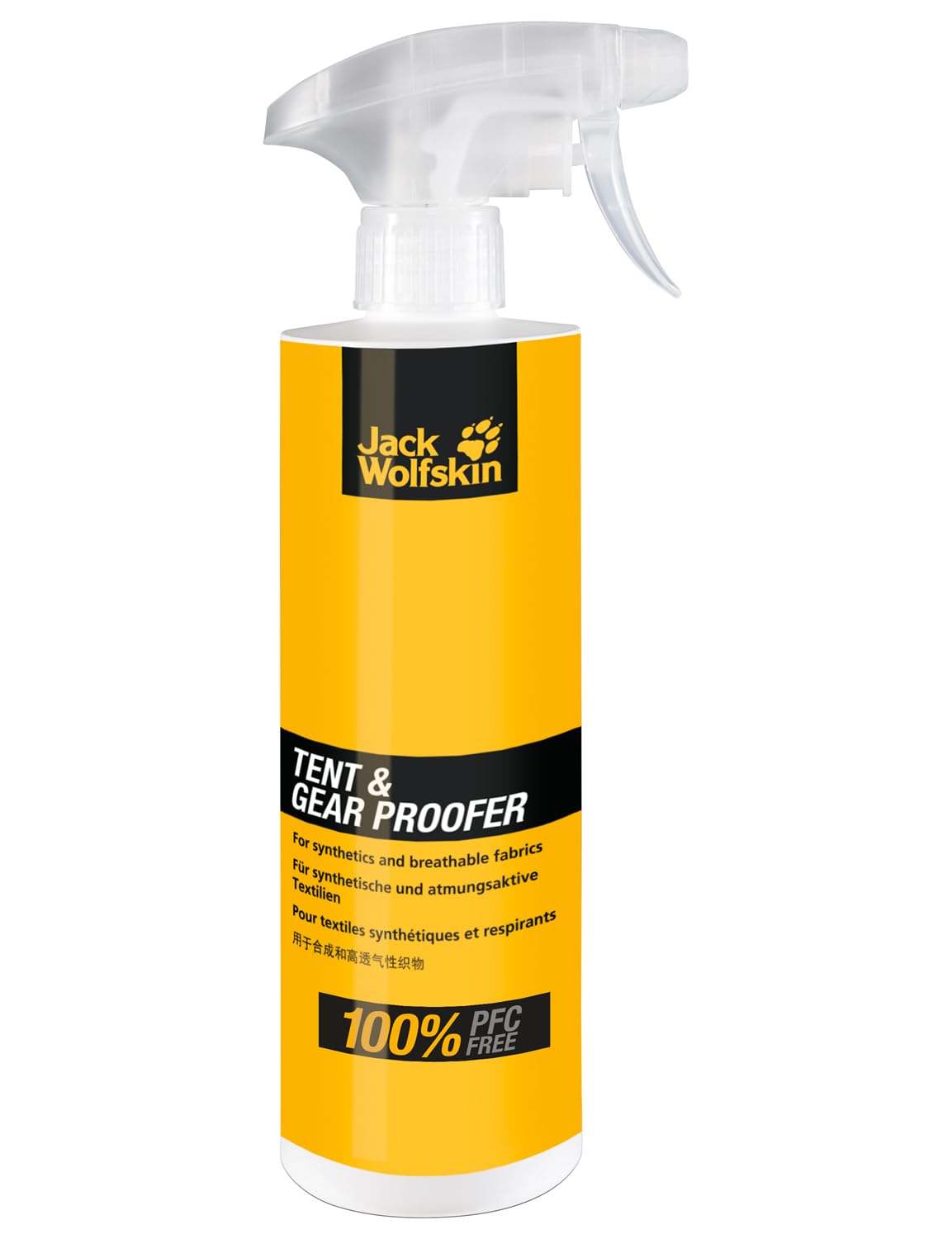 Jack Wolfskin Unisex – Spray Impregnujący Dla Dorosłych Tent & Gear Proof Imprägnierspray, Biały, Rozmiar Uniwersalny