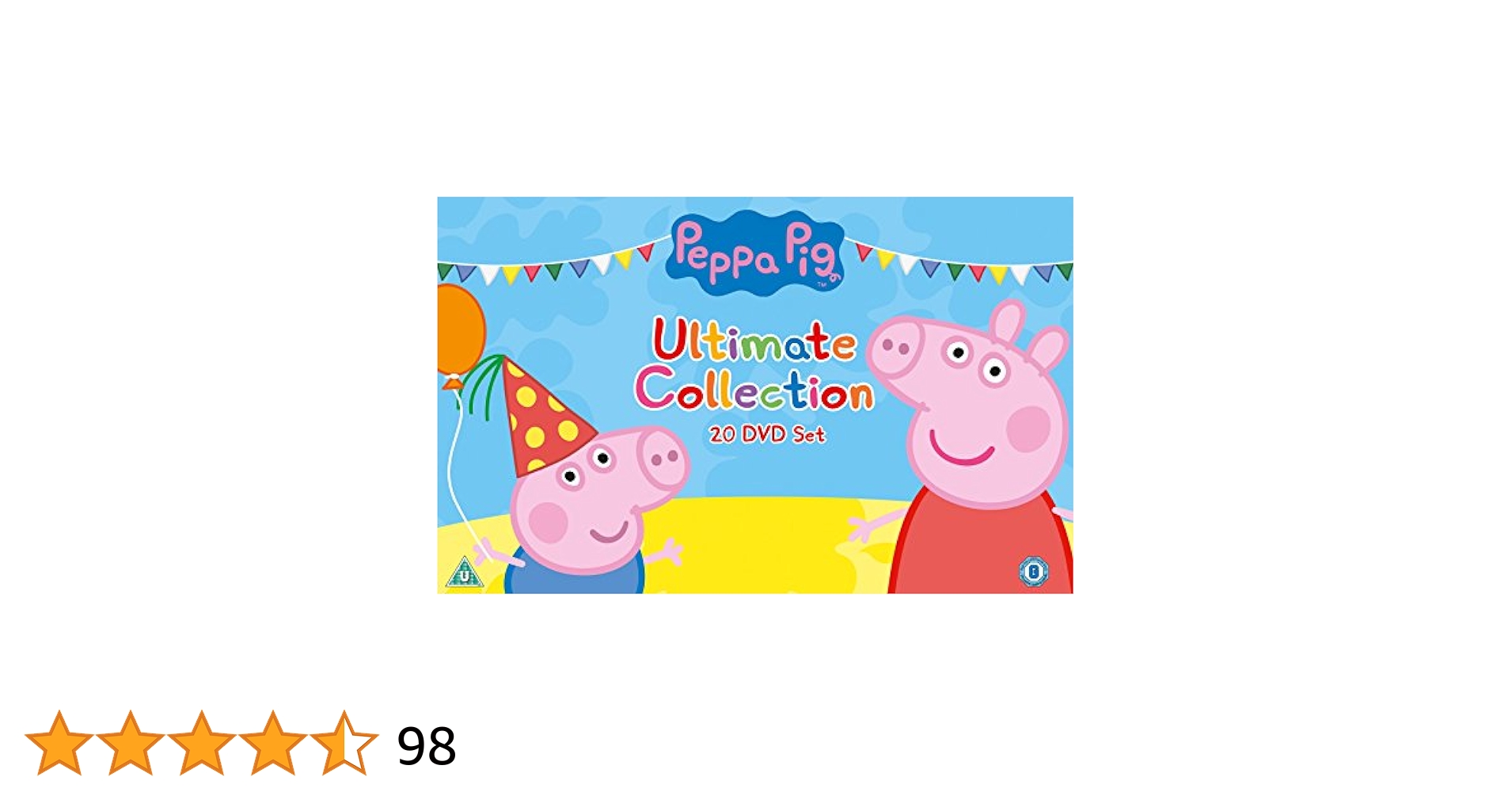 あ*ば様 Peppa Pig Ultimate Collection 20 DV Peppa Pig - Ultimate Collection [DVD]: Amazon.co.uk: Phil