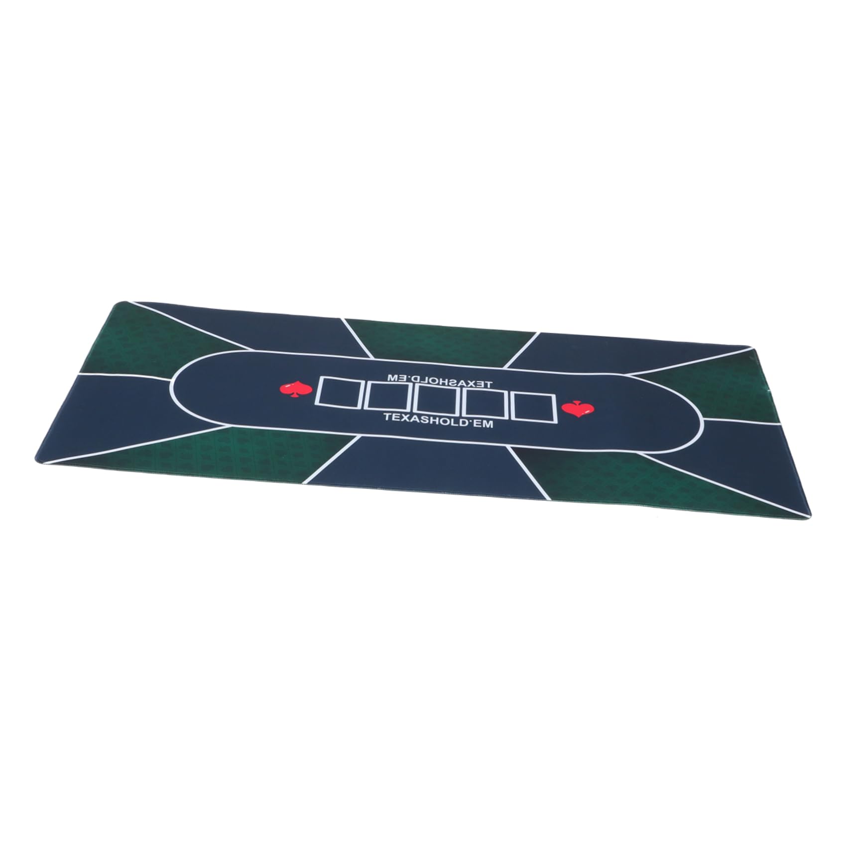 LIOOBO Rubber Poker Table Mat Rectangle Board Game Table Cover for Hotel Family Restaurant