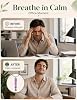 Collar de Respiración Dejar de Fumar con Filtro de Sabor | Acero Inoxidable, Entrenador de Alivio de Ansiedad, Difusor de Aceites Esenciales, Collares Colgantes de Aromaterapia para Mujeres y Hombres 6