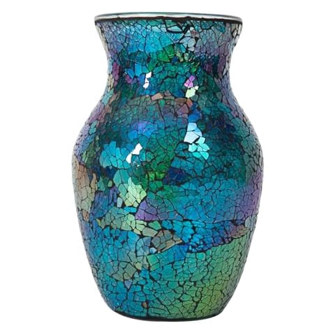 Adedeo Handmade Glass Mosaic Vase Cover