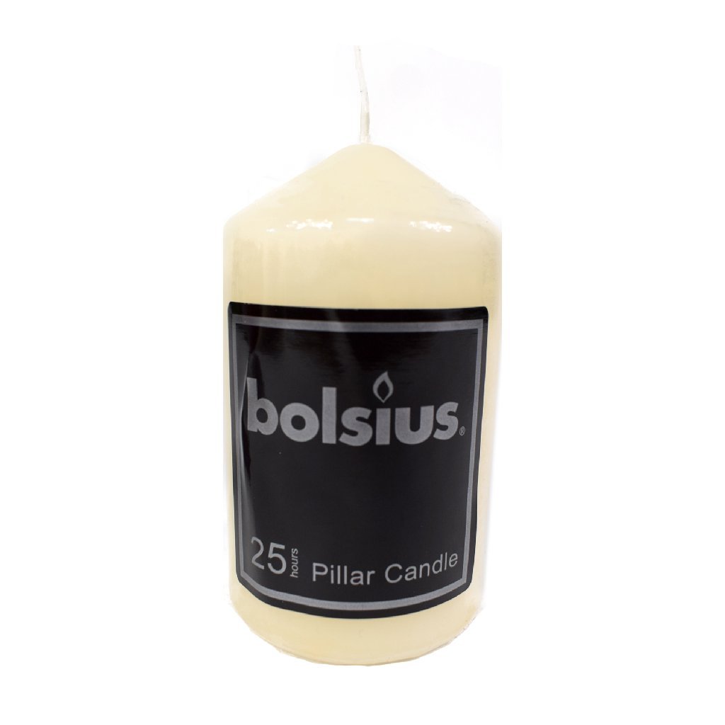 Bolsius Candle, PARAFIN WAX, 0 W, Ivory