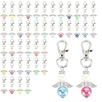 Schutzengel Anhänger 40 Stück, Kleine Glücksbringer mitgebsel Gastgeschenke für Taufe Junge Mädchen Konfirmation Kommunion Hochzeit Erstkommunion Silvester Weihnachtspräsente Abschiedsgeschenke