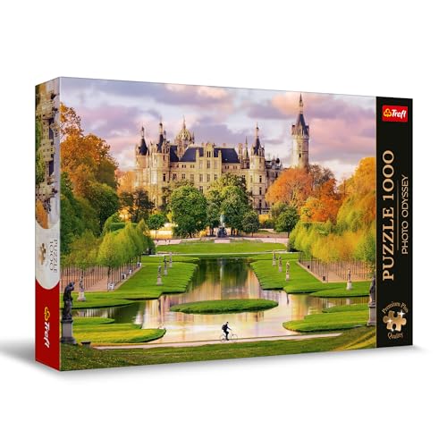 Puzzle Trefl Castillo de Schwerin, Alemania - 1000 Piezas 26.9"x18.9" | Calidad Premium Plus miniatura 1