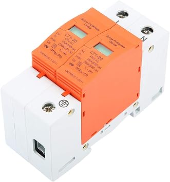 DEWIN Discharger Device 2P 10kA 20kA 420V AC Low Voltage Discharger Device Surge Protection Surge Protector Overvoltage Protection