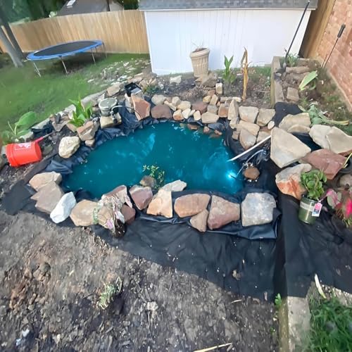 Bâche de bassin robuste 7x9m indéchirable et étanche contre le vent - 4