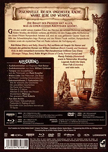 Die Braut des Prinzen (Limited Edition) – 4K Mediabook (UHD + Blu-ray Disc)