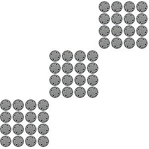 YARNOW 3 Sets 36 Stks Bonsai Gat Tuin Tuinieren Zwart Planter Verlies Pakking Ademend Plastic Anti Matten Plant Pads Pot…