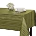Benson Mills Flow "Spillproof" Fabric Tablecloth, 60X120 Inch, Sage