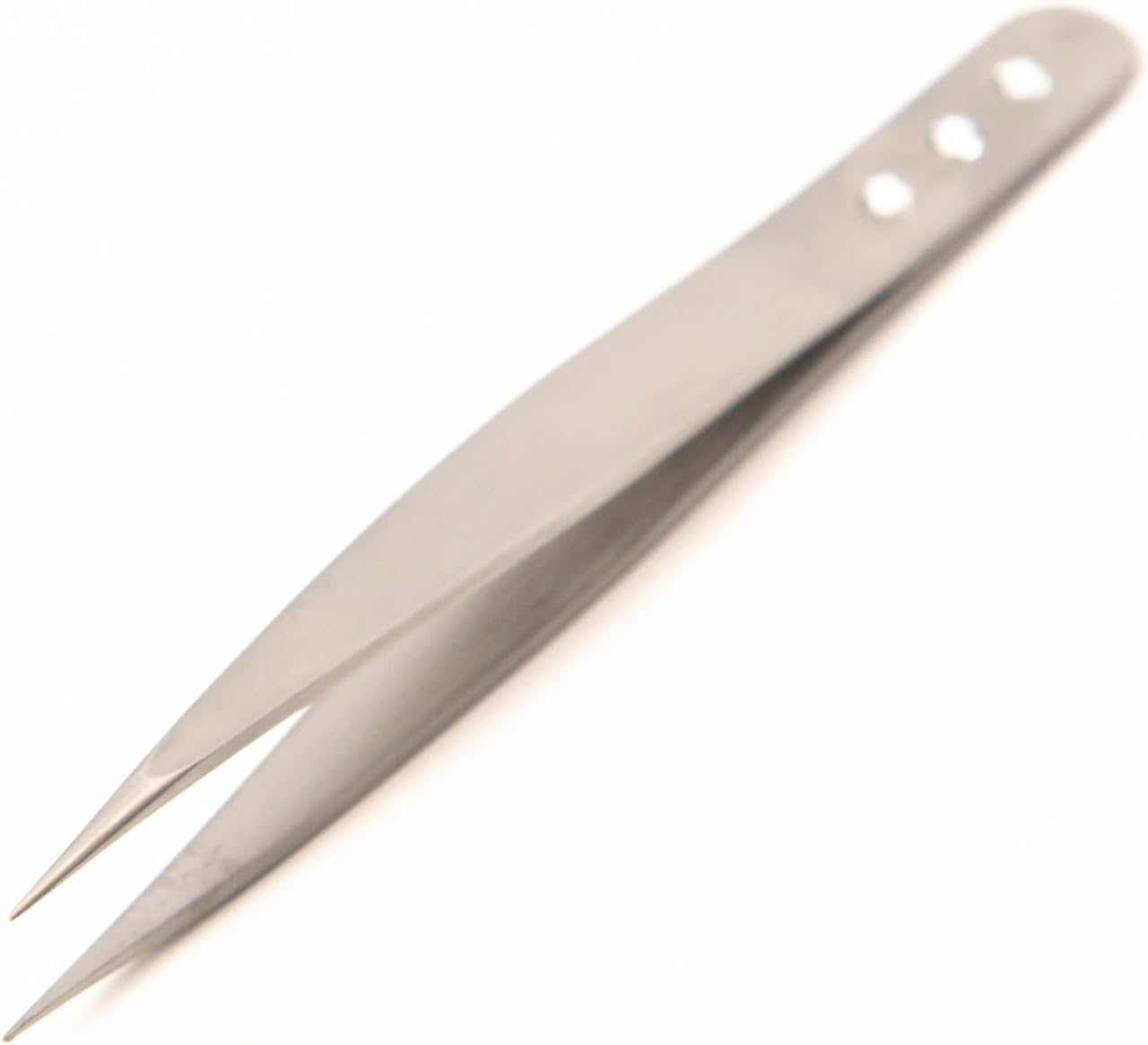 STEP ZERO Pointed Tweezers with fine point | Eyebrow shaper and Ingrown Hair Removal Tweezers with pointed tip | For women, men for eyebrow, splinters, ingrown, facial chin hair pinzas