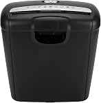 Déchiqueteuse de papier électrique efficace 6-Sheet Capacité d'utilisation des bureaux locaux 110V US Connecteur