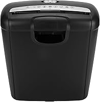 Vista 1 de Papel cortado en tiras de 6 hojas, trituradoras de oficina para el hogar, máquina de papel comercial de microcorte, tarjeta de crédito portátil