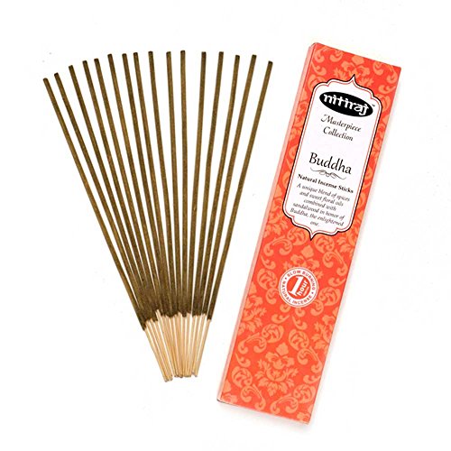 Nitiraj Buddha Masterpiece Collection Masala Incense Sticks 25 gram pack