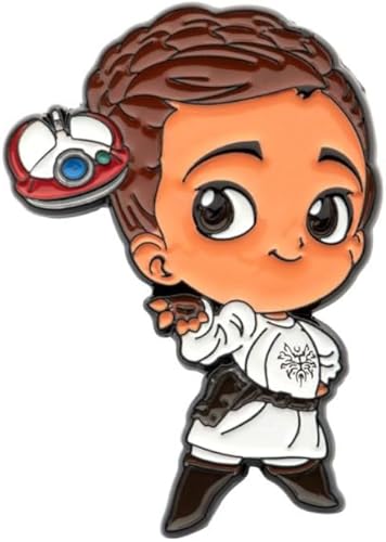 Star Wars Princesa Leia Chibi - Pin esmaltado