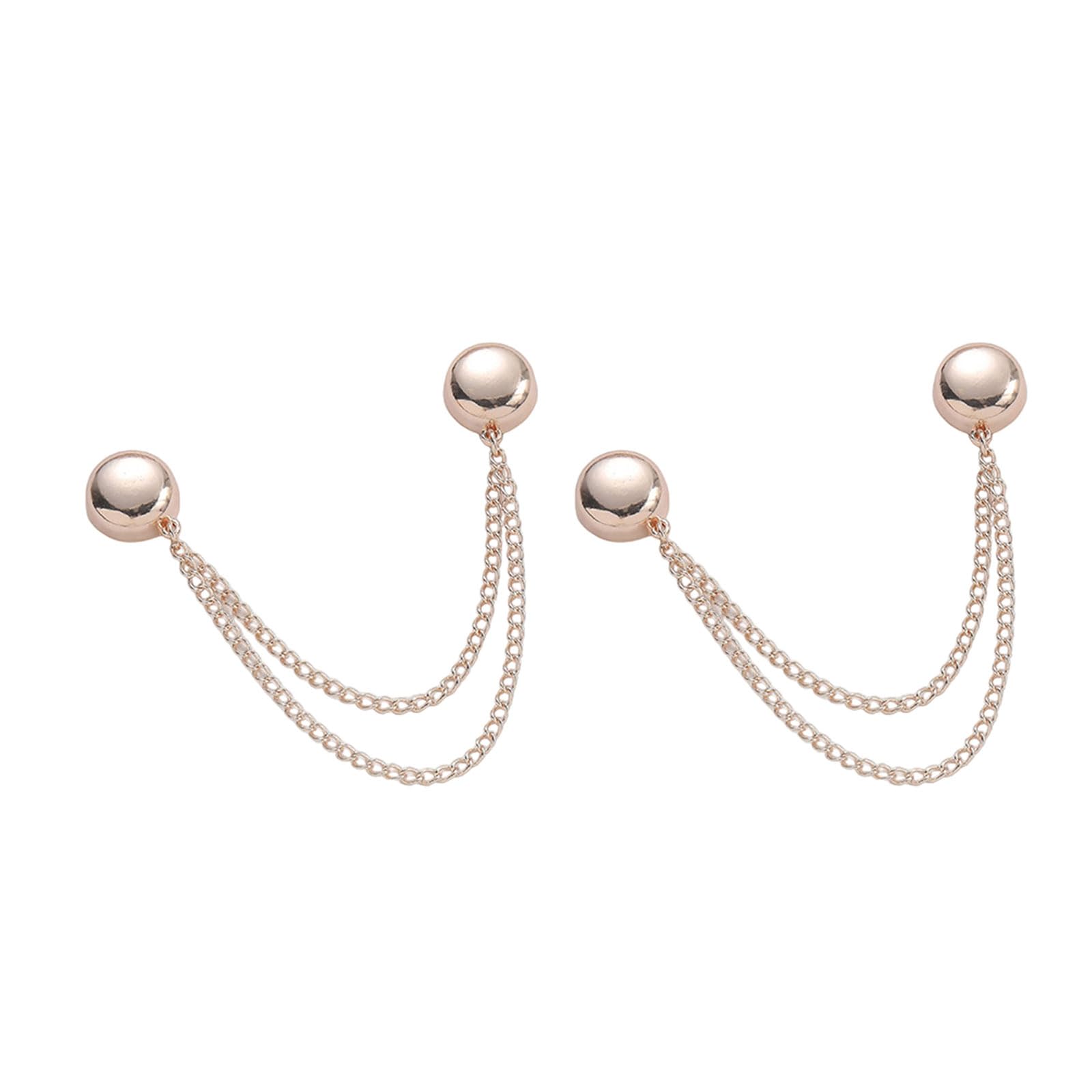 Fabeas Rose Gold Strong Magnet Clips For Pants Trousers To Make Shorter Hems Fasteners Clip Trouser Grips For Pants