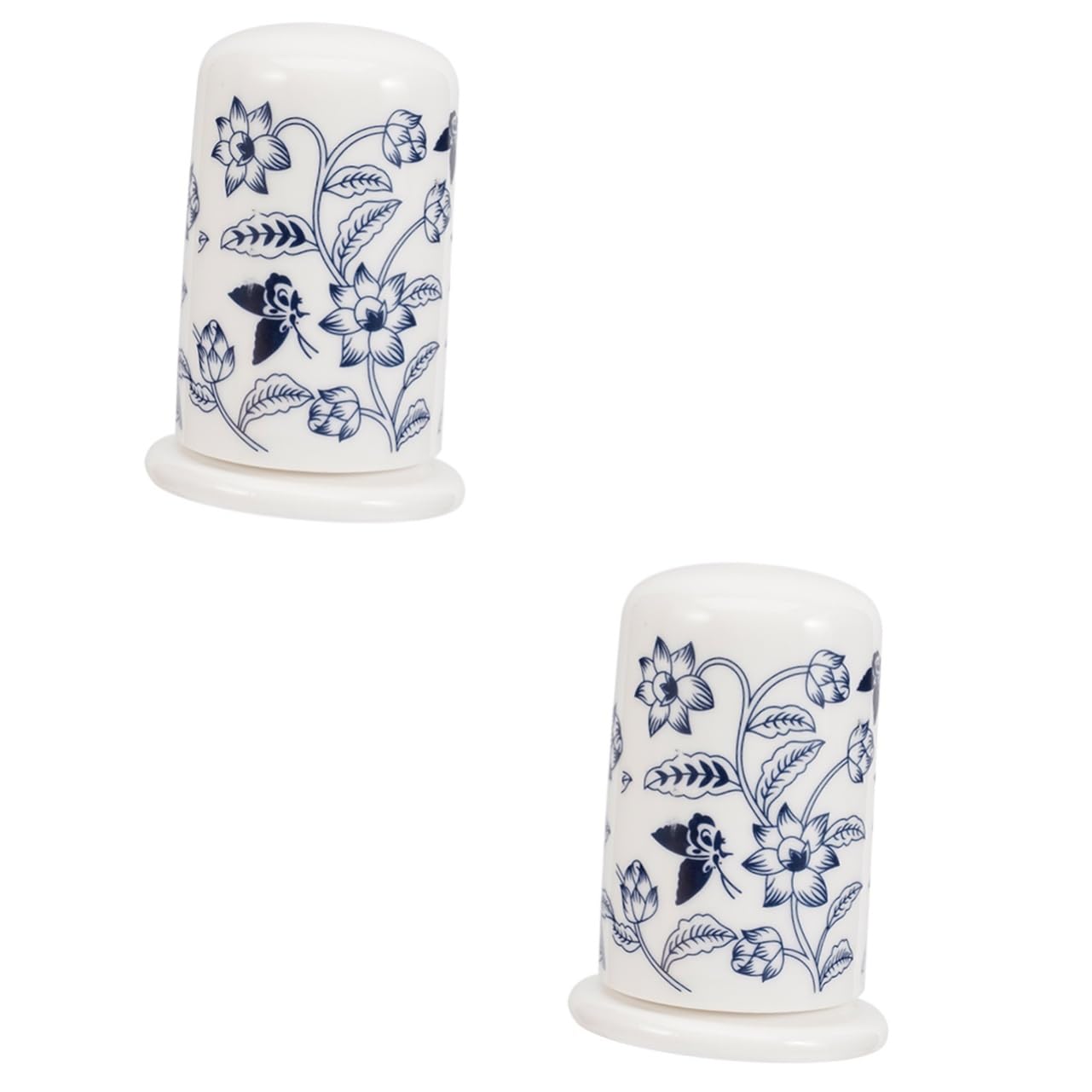Élégant boîte à bleue en céramique art de la table pour salle à manger
