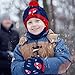 Marvel Spider-Man Kid’s Winter Hat Snow Gloves and Scarf for Boys and Toddlers 3 Pc Set Warm Pom-Pom Beanie with Accessories