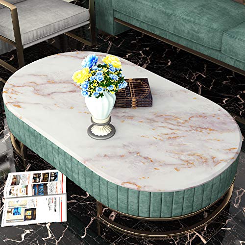 Livelynine 36 X 197 Inch Wide Size Gold Marble Countertop Contact Paper Waterproof Vinyl Marble Wallpaper Peel and Stick Countertops Kitchen Table Sticker Desk Cover Laminate Counter Top Vinyl Wrap - Thumbnail 2
