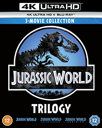 Jurassic World Trilogy [4K Ultra Hd] [2022] [Blu-Ray] [Region Free]
