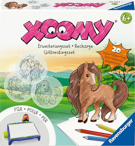 Ravensburger Xoomy Erweiterungsset Pferde - Erweiterungsset für den Xoomy...