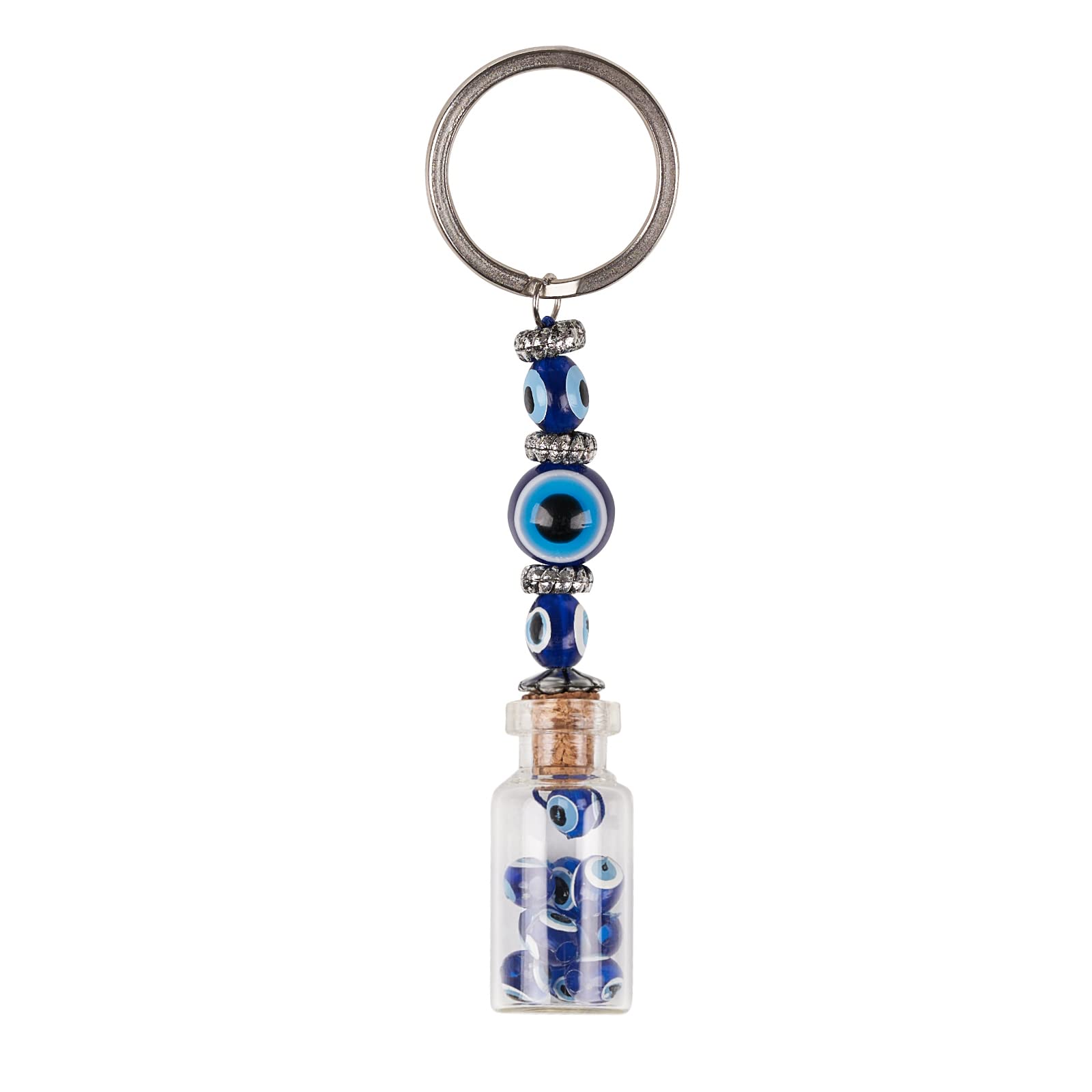 NevClass Evil Eye Keychain. You will experience the feeling of carrying a stylish accessory with Turkish Charm Keychains. You can buy it as a new house gift to your loved ones. KEY2