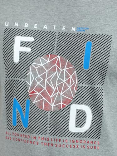 Image of Dollar Pack of 1 Cotton Printed Men Tshirt