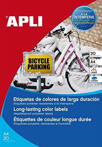 Étiquettes polyester Apli imperméables pour résoudre vos problèmes de traçabilité