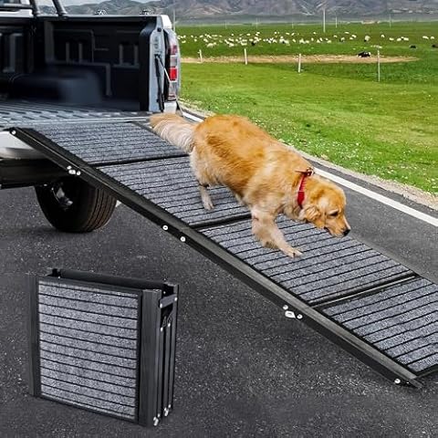 Snagle Paw 180cm Dog Car Ramp with Anti-Slip Surface Cover