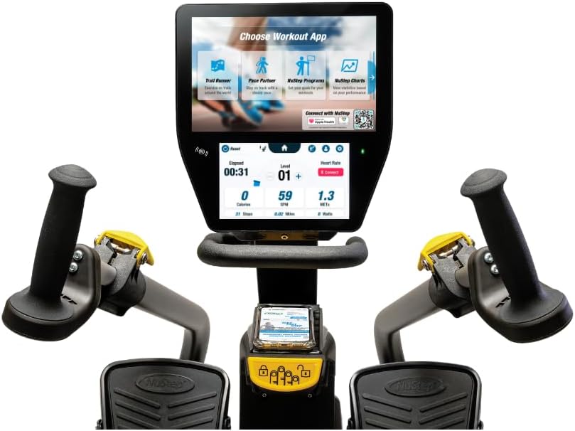 NuStep T6MAX Dual-Screen Console