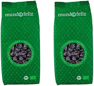 Mundo Feliz - Organic Dried Pitted Prunes 2 x 500 g