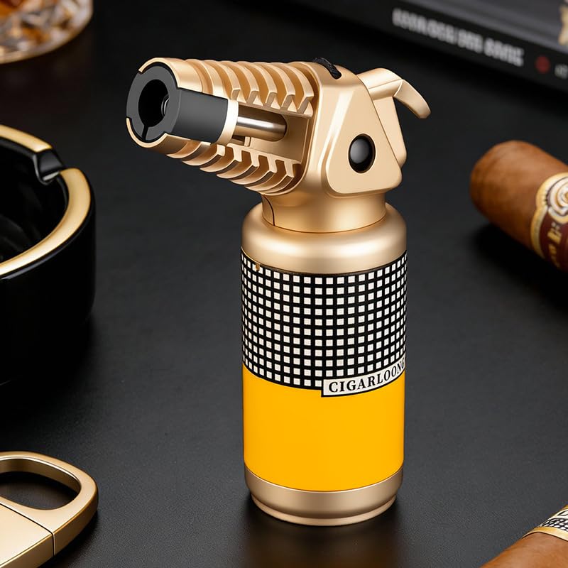 Encendedor de cigarro con llama potente y antiviento miniatura 3
