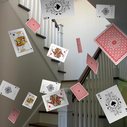 Soulchen 20 Pcs Wonderland Tea Party Decoration 30 x 20 cm Poker ...