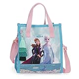 De joumma bags Disney Frozen Find Your Strenght Bolso Shopper Azul 20x22x10 cms Poliéster