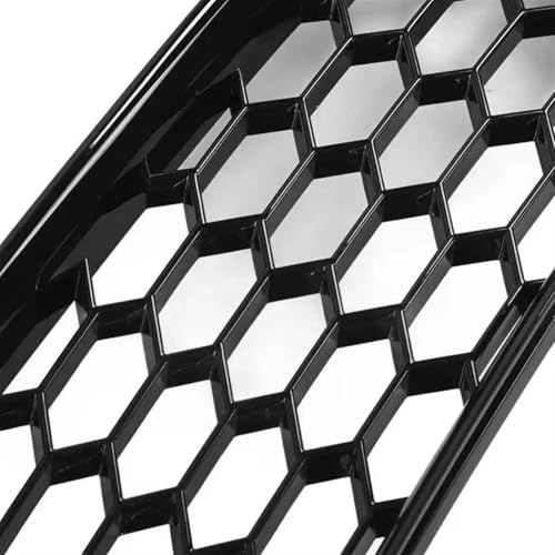 Garniture de couverture calandre antibrouillard finition noir brillant durable - 6