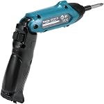 Makita 3.6V 1/4" Screwdriver with Built-in Battery, Adjustable Hinged Handle for Straight or Pistol Grip, LED Job Light, and AC Micro-USB Charger Included (Tool Only)
