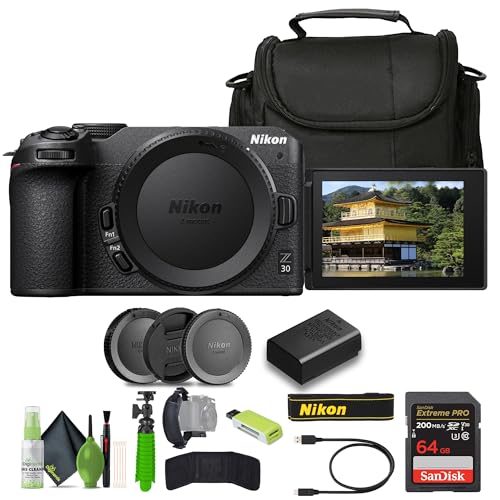 Nikon Z30 Mirrorless Camera Bundle with Accessories