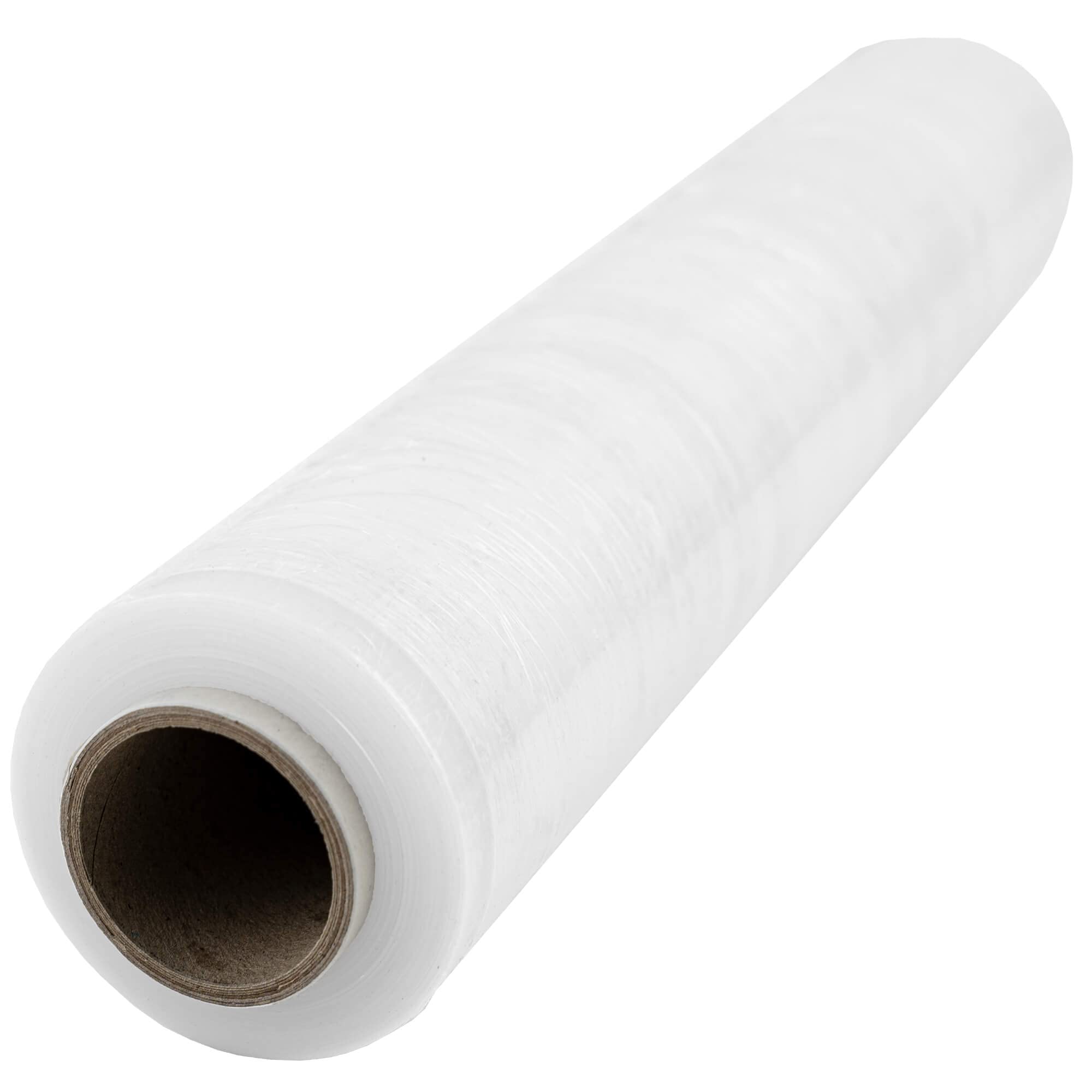 siwitec Stretchfolie 500 mm weiß, 20 my Handdehnwickelfolie, 50 mm Kern, 6 Rollen à 250 m