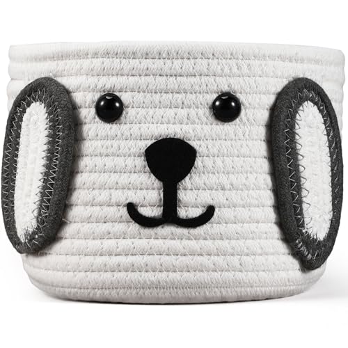 Zopeal Dog Woven Basket, 7.9