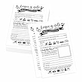 Hadley Designs 25 Wedding Advice Cards for Bride and Groom For Wedding Card Boxes For Reception, Wedding Guest Book Alternative, Bridal Shower Games For Guests, Advice for the Bride Wedding Games