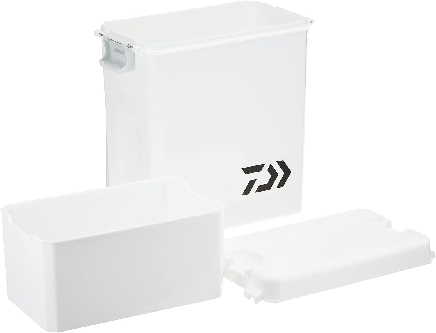Daiwa 960304 CP Side Box, Hard, White, 4.9 x 8.7 x 9.6 inches (12.5 x 22 x 24.5 cm)