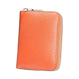 [Exquisite kreditkartenhalter]Es hat eine exquisite Verarbeitung, eine wunderbar glatte Textur und ein schönes Aussehen. Es fühlt sich sehr weich an und liegt angenehm in der Hand.