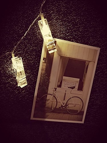 Ettp Led Bedroom Lights, Photo Clips String Lights, Fun And Cute Decorations Lights, Usb Powered, 30 Leds, Warm White - For Hanging Photos Pictures Cards #TOP2