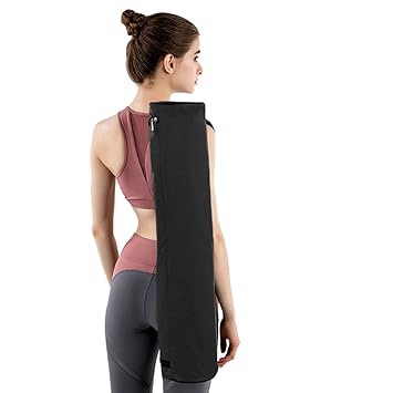 Goue Yoga Mat Bag Full-Zip Exercise Gym Carry Bag Durable Adjustable Shoulder Strap Multi-Functional Storage Bag