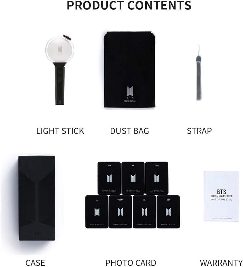GDOU Bangtan Boys Army Bomb Ver.4 Official Lightstic BTS Bluetooth Concert Light Support/Collection