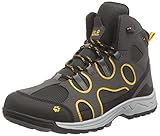  Jack Wolfskin Crosswind Texapore Mid-Top Trekking und Wanderhalbschuhe, Grau (Burly YelMid), 32 EU