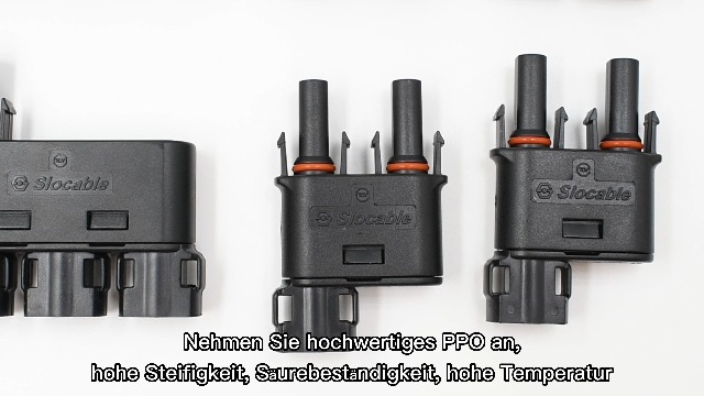 Witproton Solar Y-Steckverbinder Paar – IP68 Wasserdicht, 1500 VDC, Für Parallelschaltung Von Solarpanels